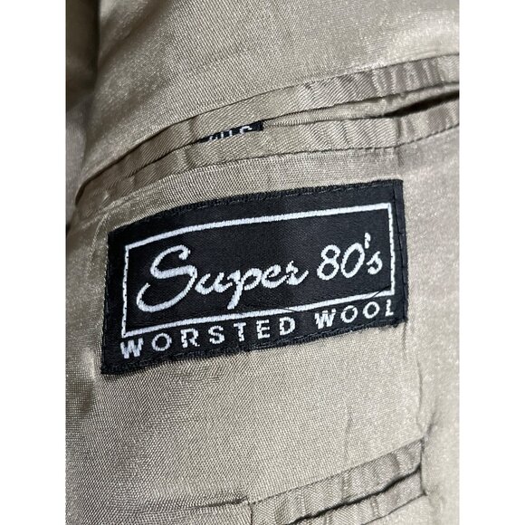 Gianfranco Ruffini Men's Grey Worsted Wool Blazer Size 40S SKU 6062 - Picture 4 of 8